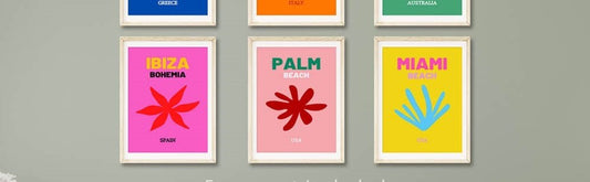 Preppy Travel Posters