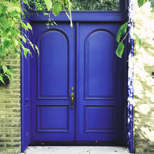 Mediterranean Blue Door