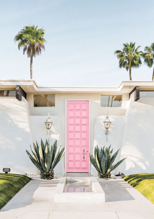 Palm Springs Pink Door