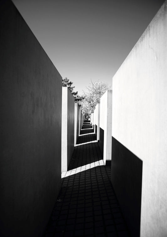 Memorial Alleyway, Berlin. Germany