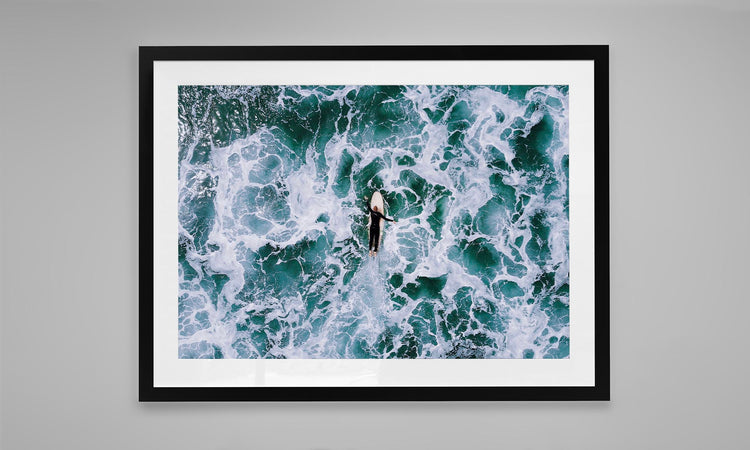 Surfer in White Water