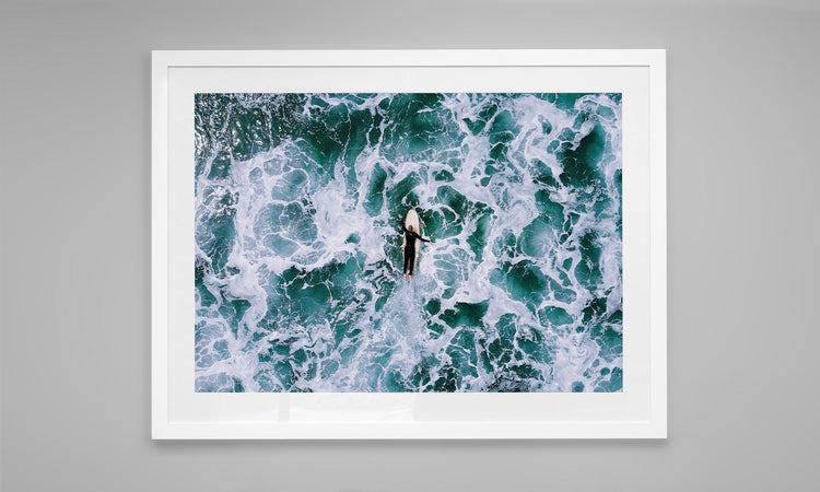 Surfer in White Water