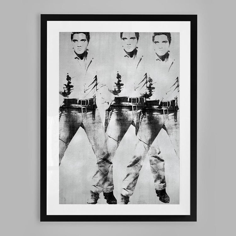 Andy Warhol - Triple Elvis (1963)