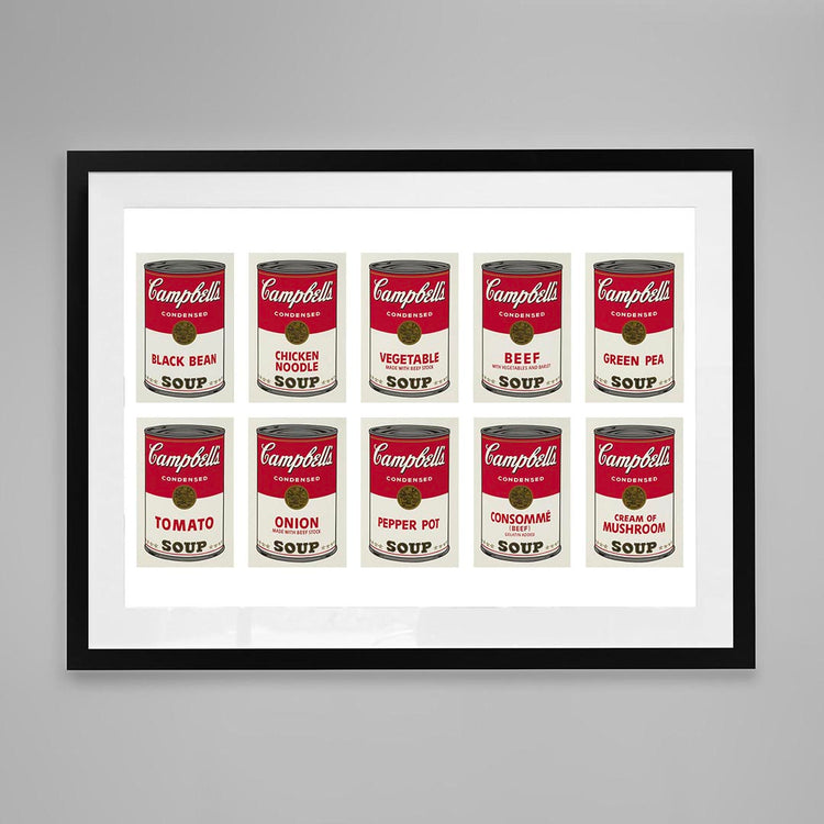 Andy Warhol - Campbells Soup Cans (1962)