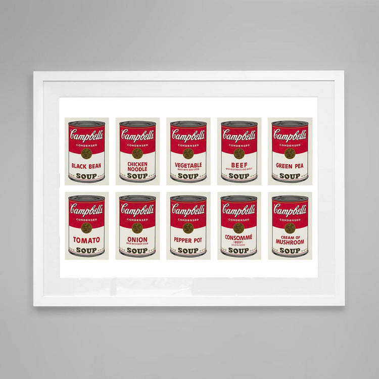 Andy Warhol - Campbells Soup Cans (1962)