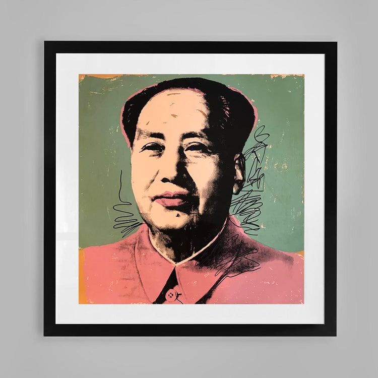 Andy Warhol - Mao Green (1972)