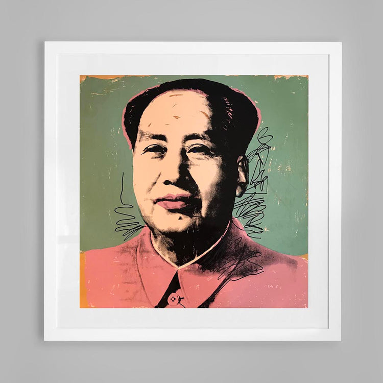 Andy Warhol - Mao Green (1972)