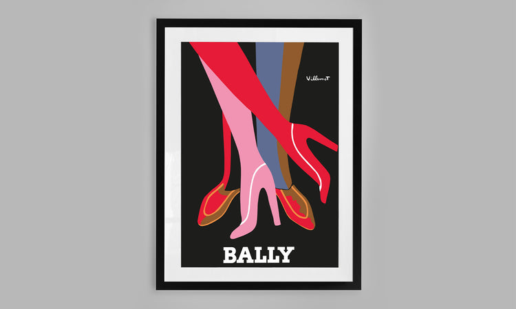 Bally Tango Poster - Villemont (1979)