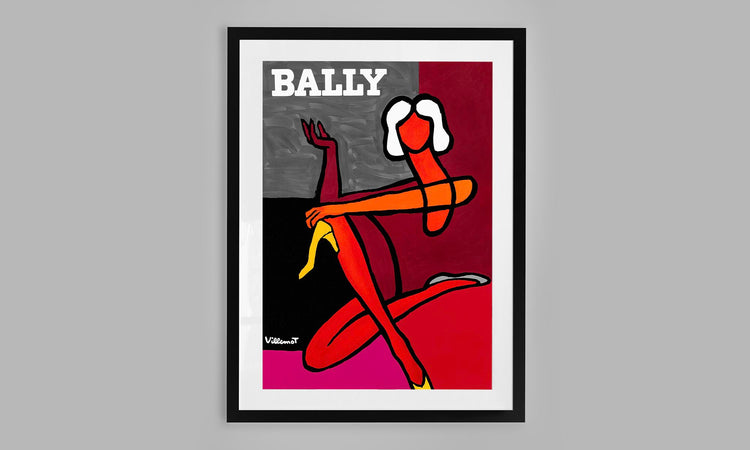 Bally Women with a Yellow Shoe - Villemont (1989)