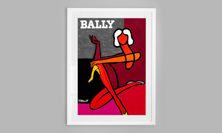 Bally Women with a Yellow Shoe - Villemont (1989)