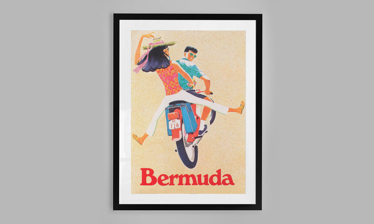 Bermuda Travel Poster (1960's)