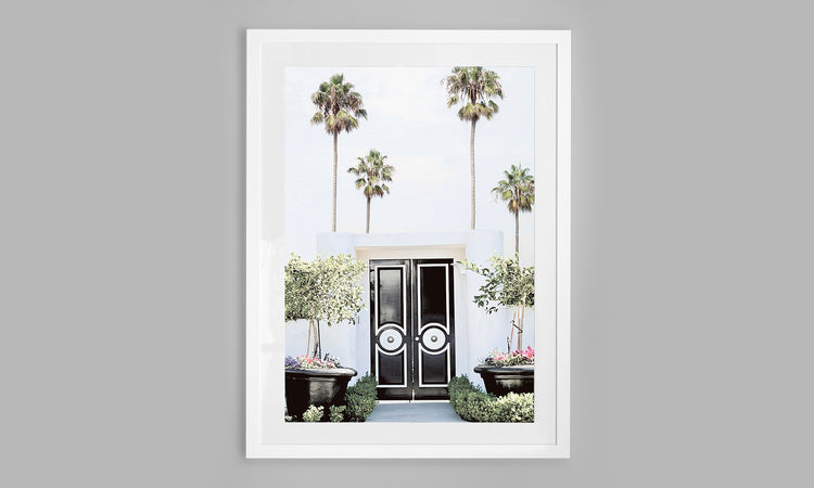 Palm Springs Black Doors