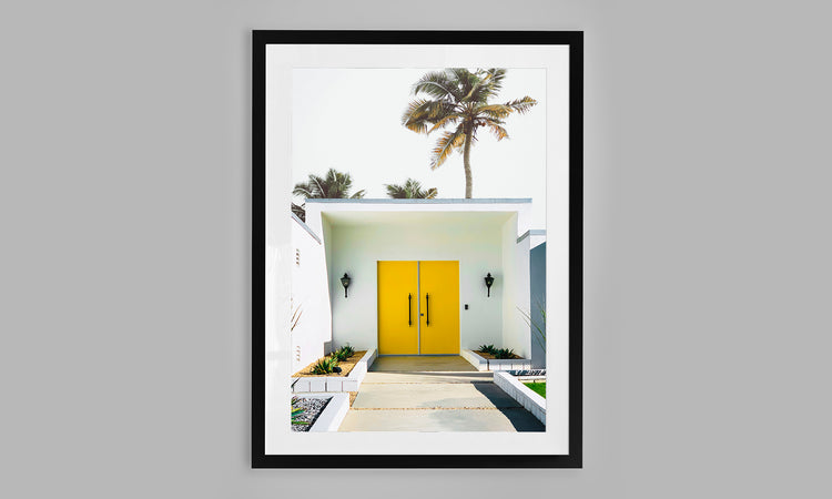 Palm Springs Yellow Door