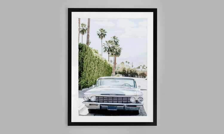 1960s Oldsmobile on Palm Springs Street