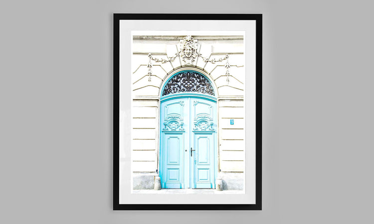 Parisian Blue Door