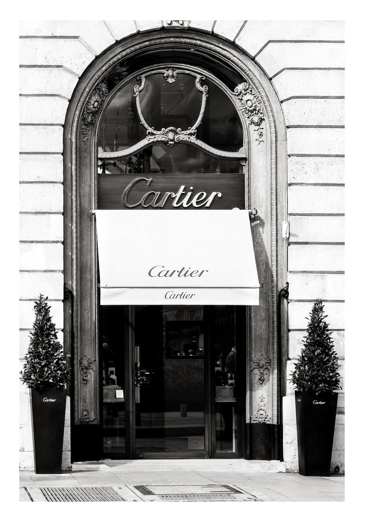 Fashion House Doorway. Paris