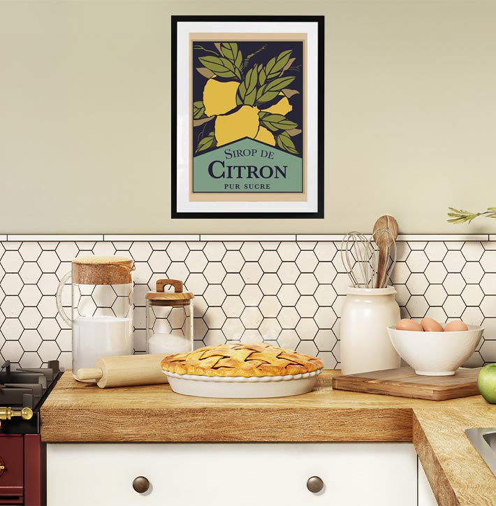 Sirop De Citron - Vintage French Advertisement