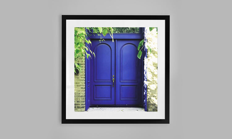 Mediterranean Blue Door