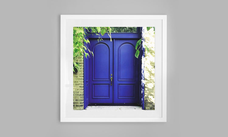 Mediterranean Blue Door