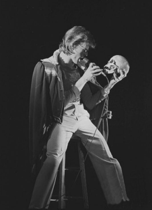 David Bowie with Skull (1974)