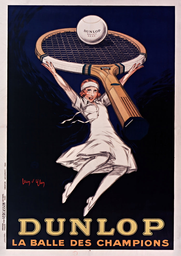 Dunlop - The Tennis Ball of Champions (la Balle des Champions) (1929)