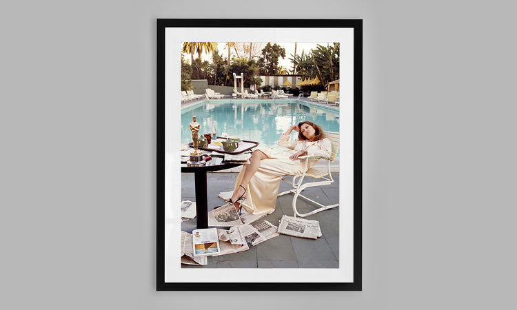 Faye Dunaway, Beverley Hills Hotel - Portrait (1977)