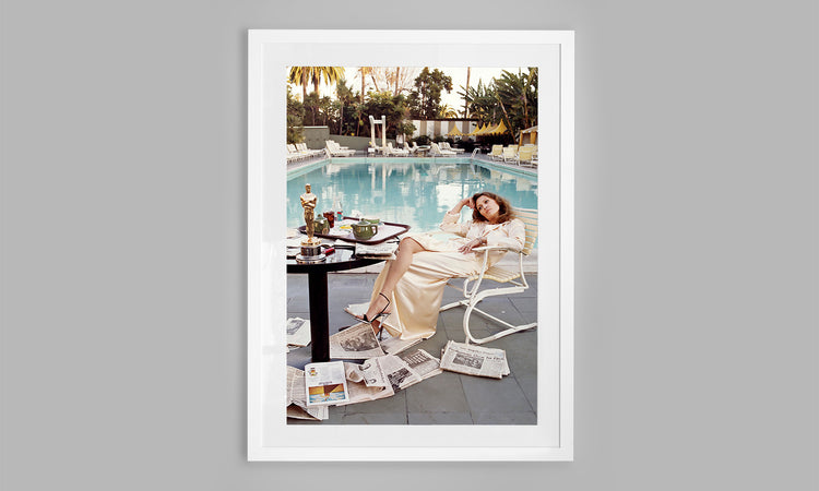 Faye Dunaway, Beverley Hills Hotel - Portrait (1977)