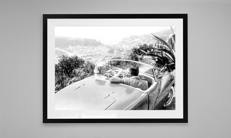 Grace Kelly and Cary Grant, Monaco. (1955)