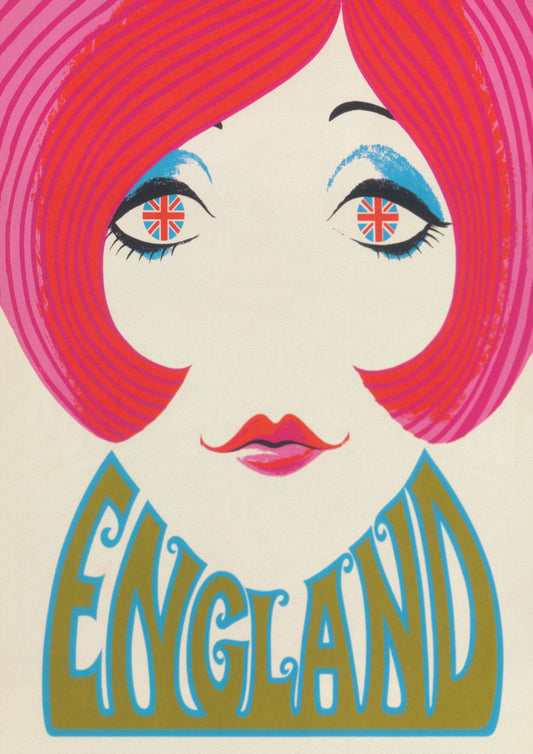 England - Pan Am Poster (1960's)