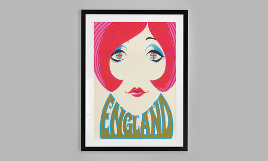 England - Pan Am Poster (1960's)