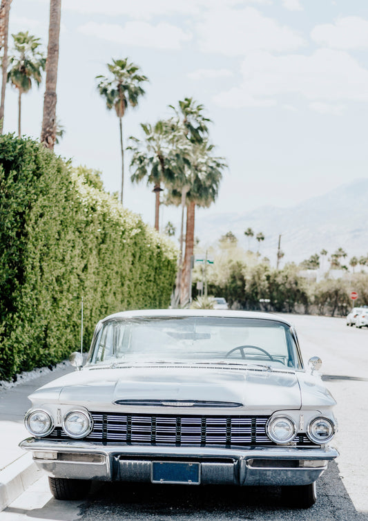 1960s Oldsmobile on Palm Springs Street