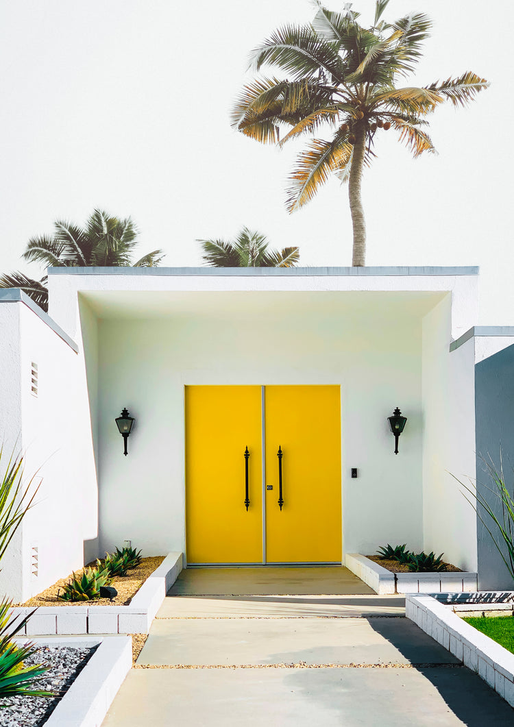 Palm Springs Yellow Door