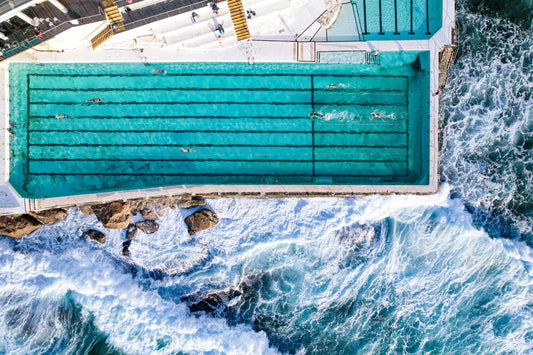 Icebergs. Bondi Beach, Sydney.