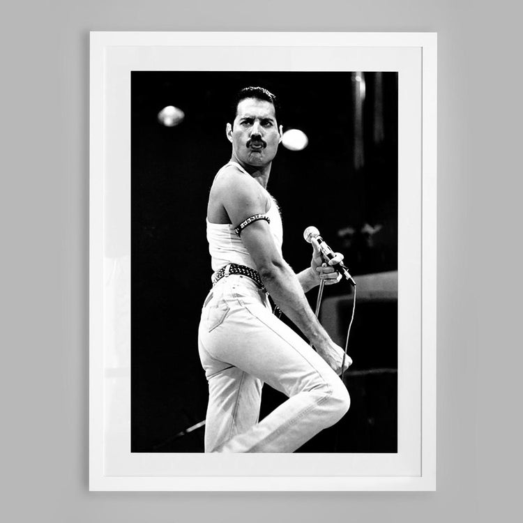 Freddie Mercury, Live Aid. (1985)