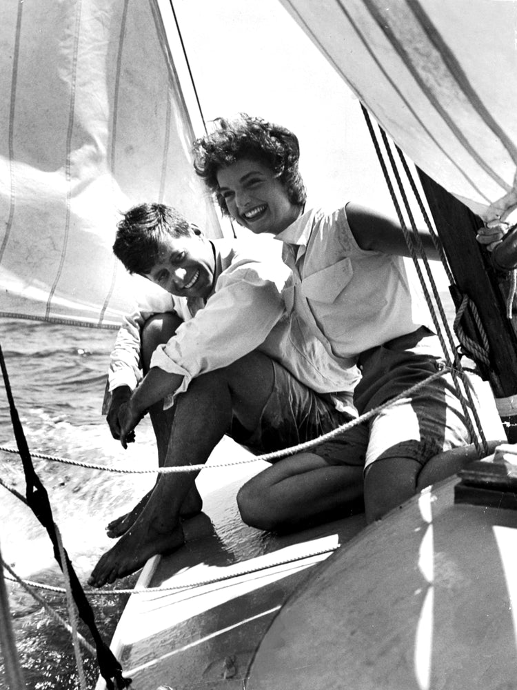 John and Jackie Kennedy (1953)