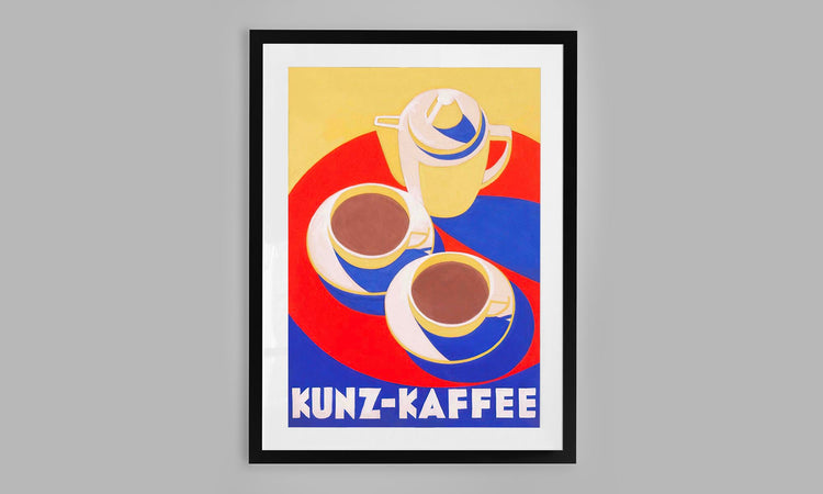 Kunz Kaffee Vintage Advertisement