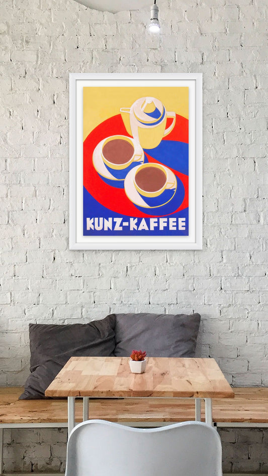 Kunz Kaffee Vintage Advertisement