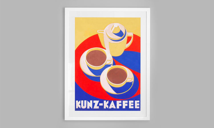 Kunz Kaffee Vintage Advertisement