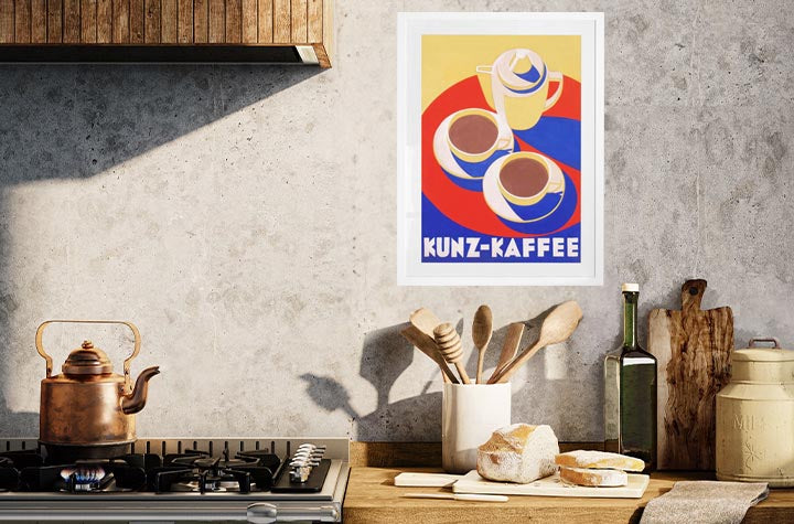 Kunz Kaffee Vintage Advertisement