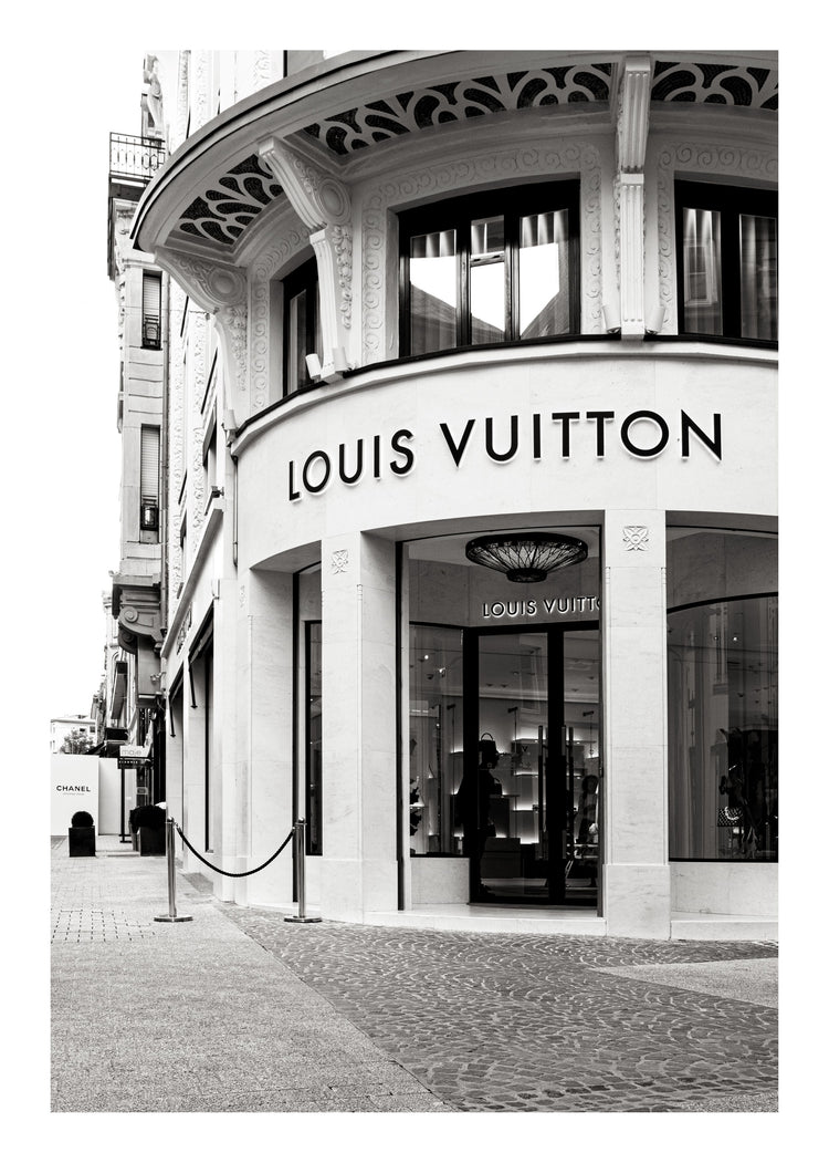 LV Store Entrance. Luxemburg.