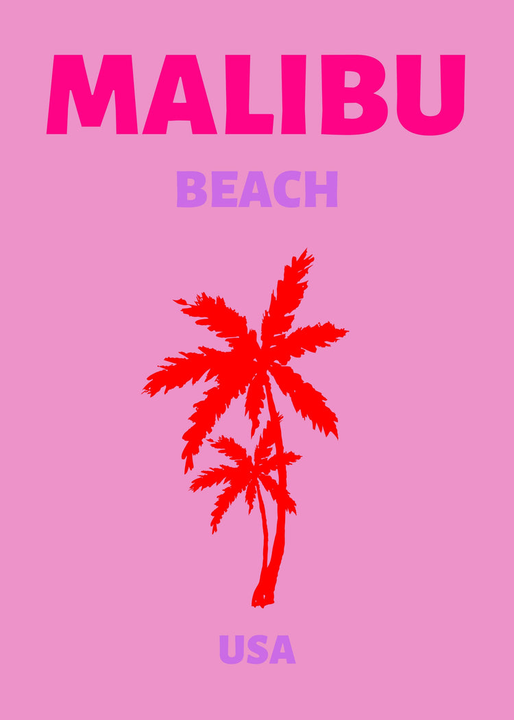 Malibu Beach, USA (Pink)