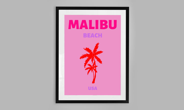 Malibu Beach, USA (Pink)