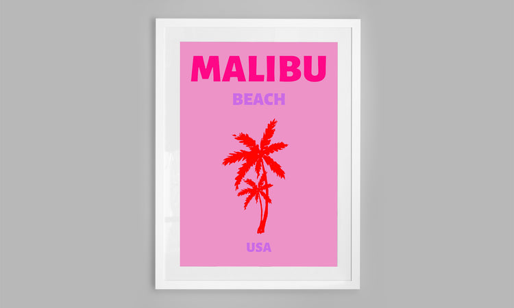 Malibu Beach, USA (Pink)