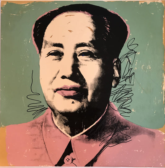 Andy Warhol - Mao Green (1972)