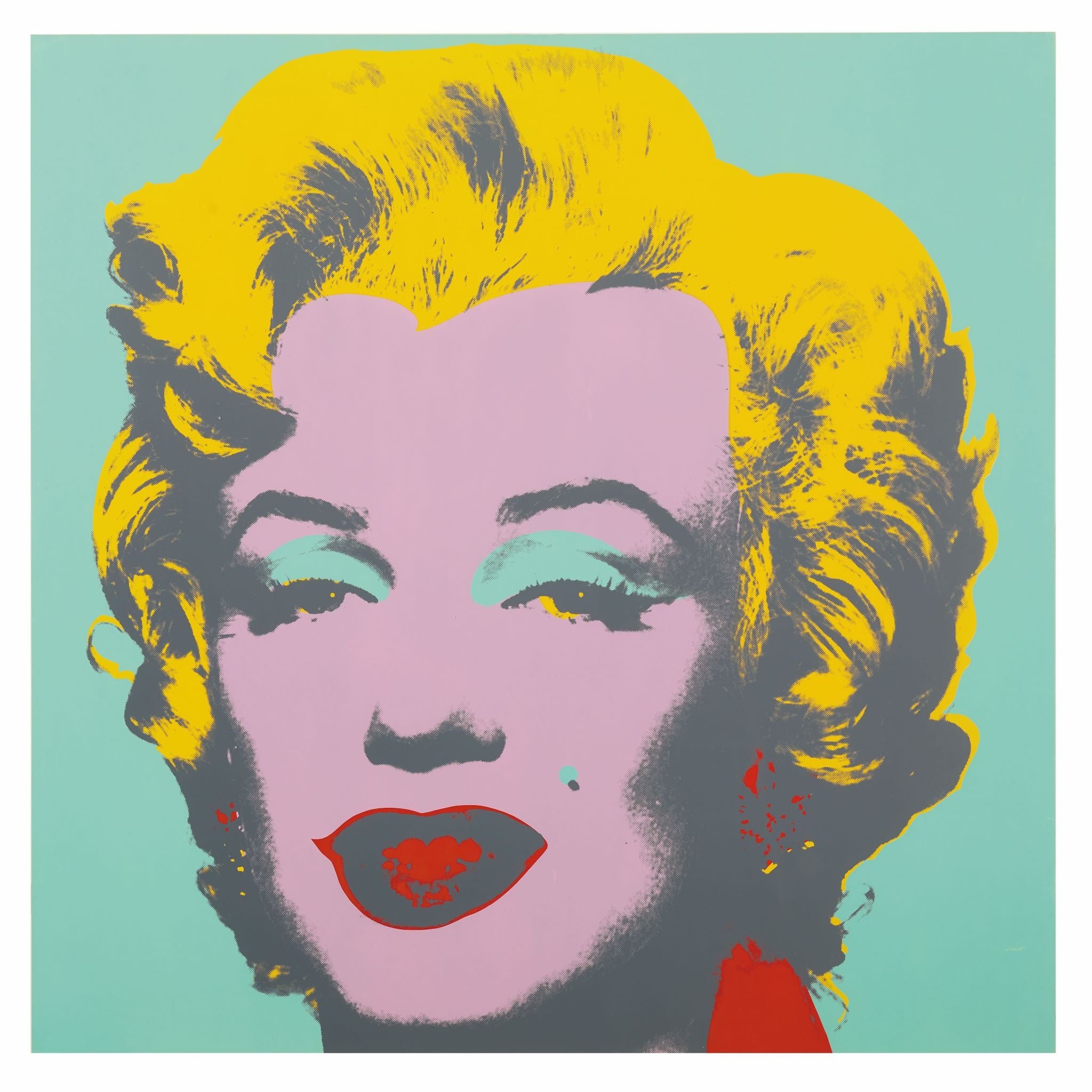 Andy Warhol - Marilyn Monroe Sage Blue (1964)