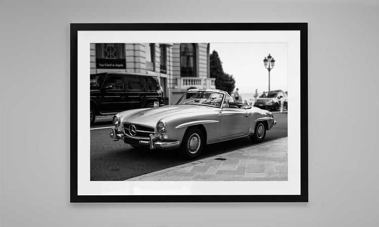 1960 Silver Mercedes-Benz 190SL Convertible