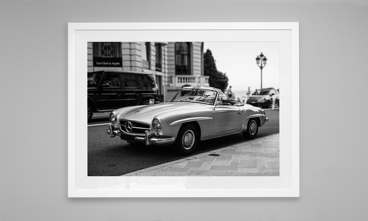 1960 Silver Mercedes-Benz 190SL Convertible