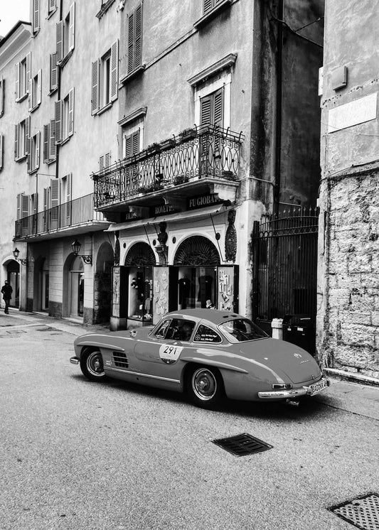 Mercedes 300SL in Brescia, Italy