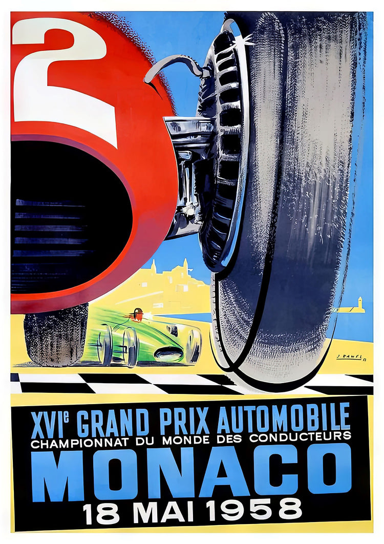 Monaco Grand Prix - (1958)