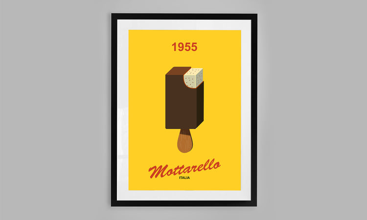 Mottarello Ice Cream Advertisement (1955)